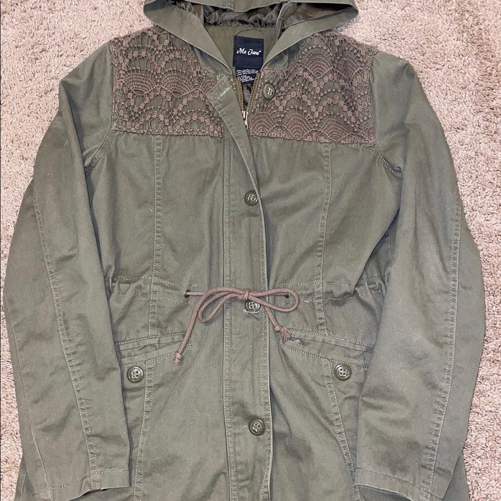 Me Jane Army Green Jacket